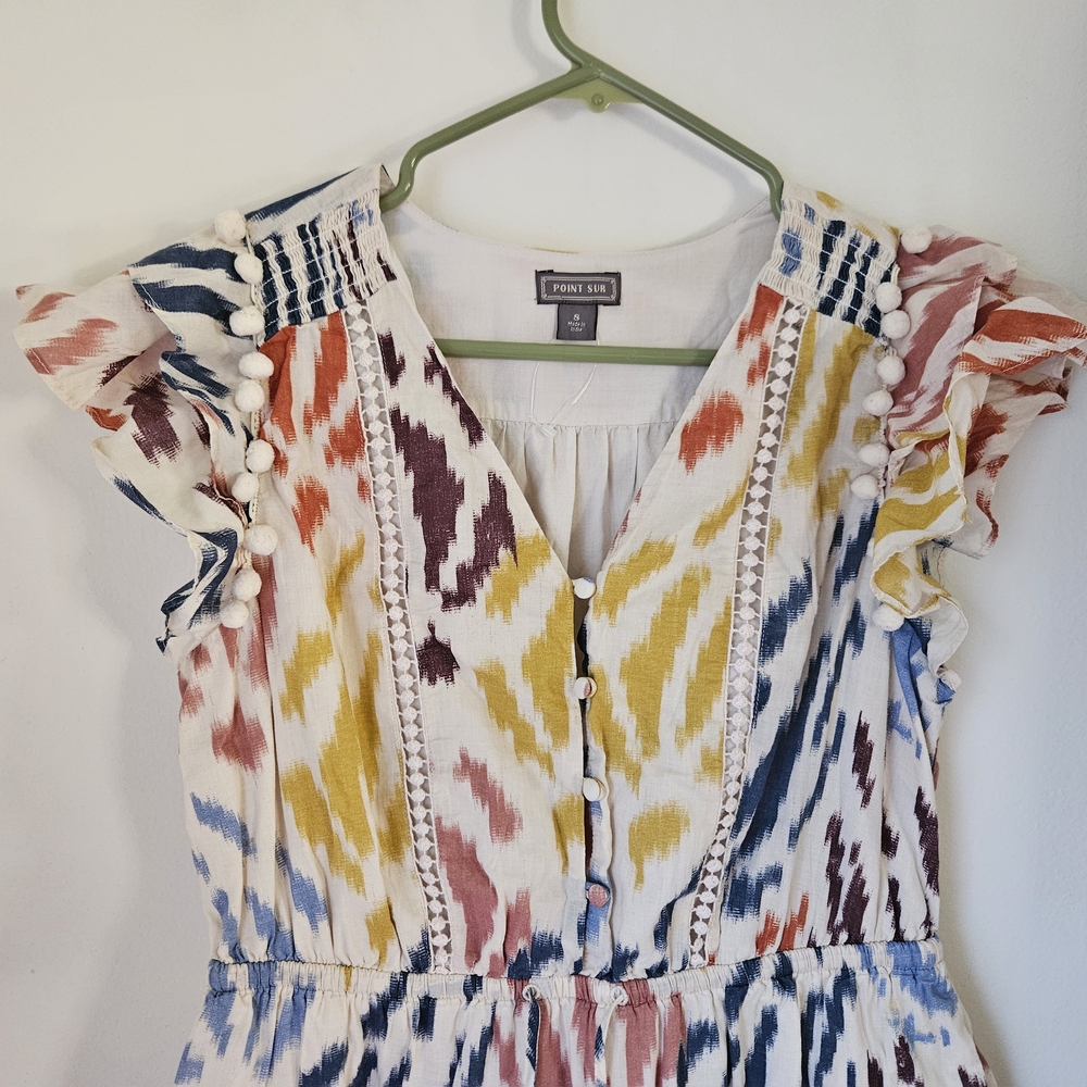 Colorful Point Sur Dress - Picture 3 of 4